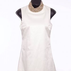 ALICE + OLIVIA WHITE DRESS